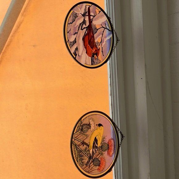National Audubon Society glass suncatchers - Picture 1 of 2